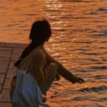 一抹斜阳遇黄昏
