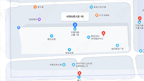 深圳瑞致口腔门诊部地理位置