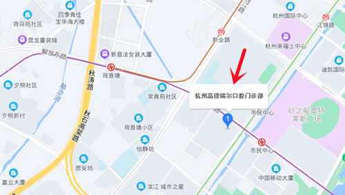 杭州高德瑞尔口腔位置