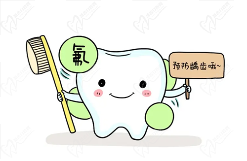 涂氟防龋