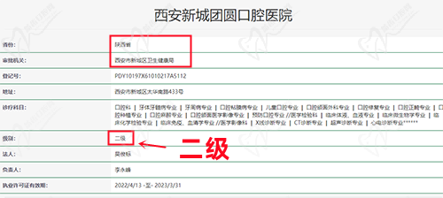 西安团圆口腔医院资质