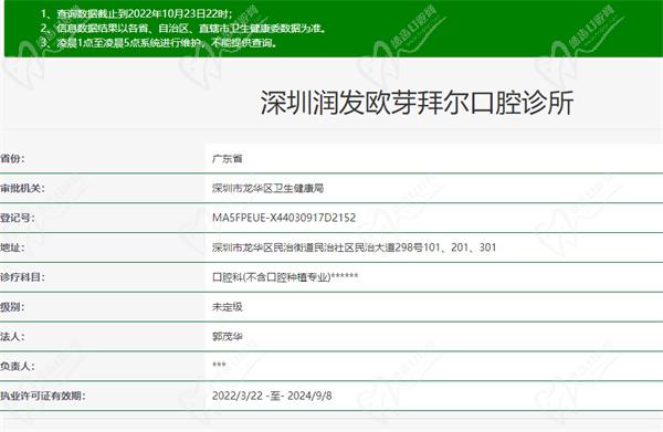 深圳拜尔齿科正规