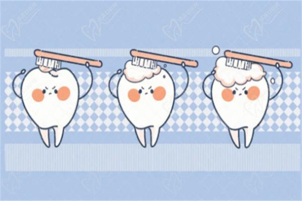 刷牙除牙齿表面黑色物质