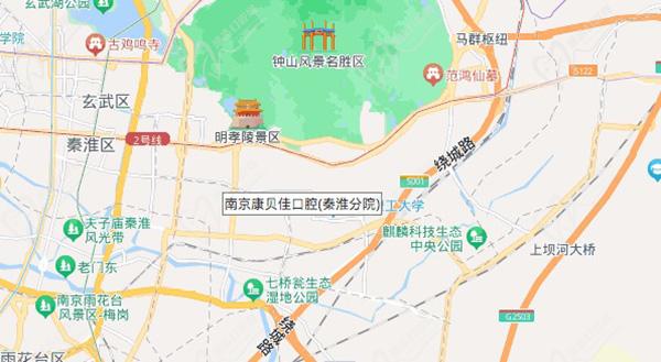 南京康贝佳口腔(秦淮分院)地址路线