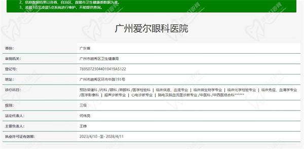 广州爱尔眼科医院
