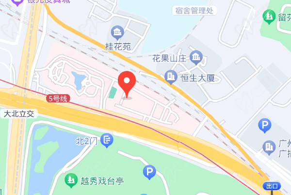 广州爱尔眼科医院地图