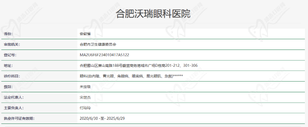 合肥沃瑞眼科医院怎么样