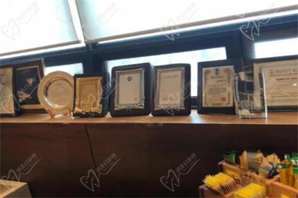  韩国安成烈整形外科医院荣誉