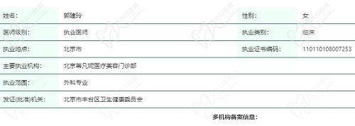 北京蒂凡尼郭建玲个人简介