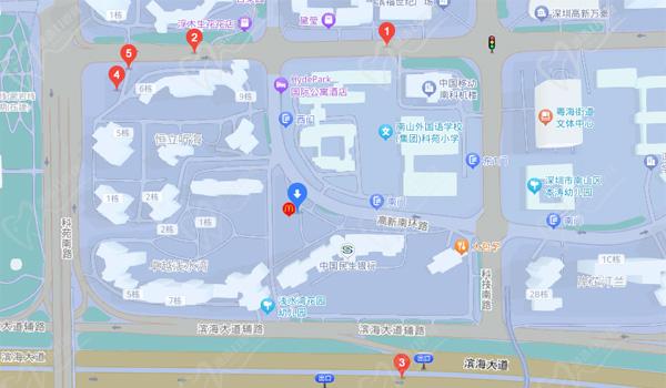 深圳浪琴禾贝口腔周边公交站点