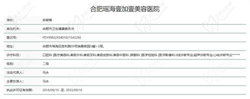 合肥瑶海壹加壹美容医院正规吗