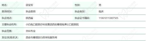 邱宝军 医生资质