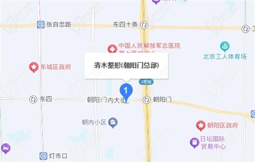 北京清木医疗美容医院乘车路线