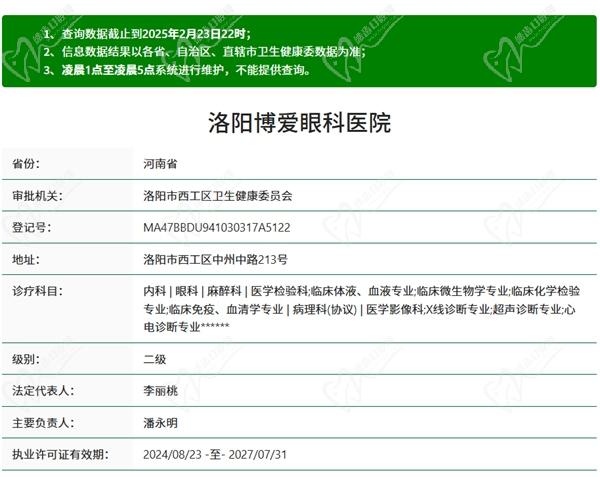 洛阳博爱眼科医院(中州中路总院) 洛阳博爱眼科医院(中州中路总院)