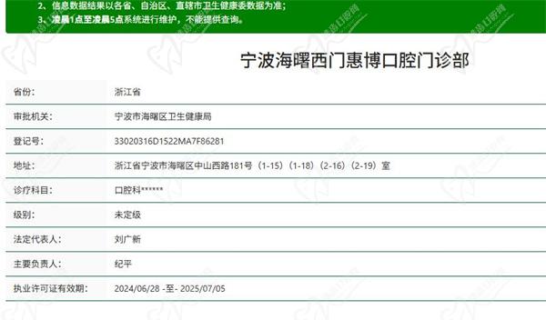 宁波余姚三禾口腔(海曙店)