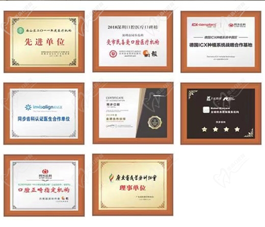 同步齿科门诊（布吉店）荣誉
