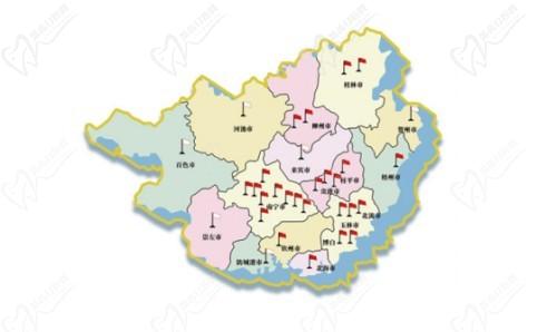 广西蓝天口腔医院地址汇总,含玉林/南宁/贵港等30家可预约