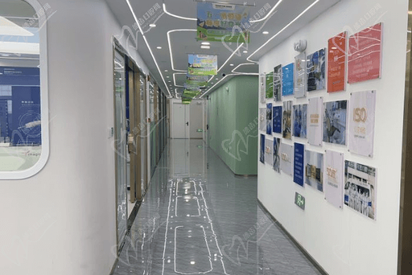济南可恩口腔医院辅仁分院走廊