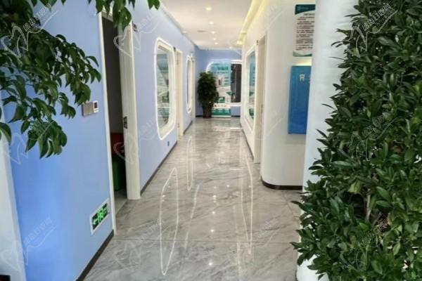 拉萨爱牙口腔门诊部走廊