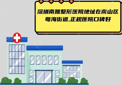 深圳南雅整形医院地址在南山区粤海街道,正规医院口碑好附电话